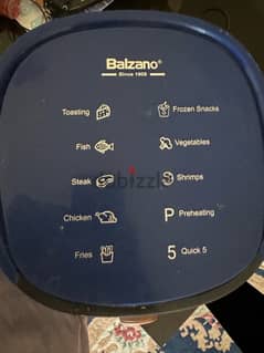 balzano air fryer  , اير فراير ، قلاية هوائية 0