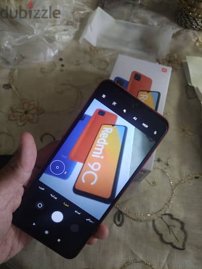 redmi 9c sunrise orange