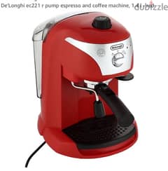 Delonghi coffee machine ec221 0