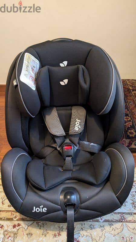 Joie Car Seat. Up to 18kg. Black. 9