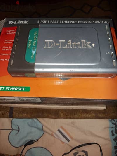 سويتش D-link مستعمل للبيع