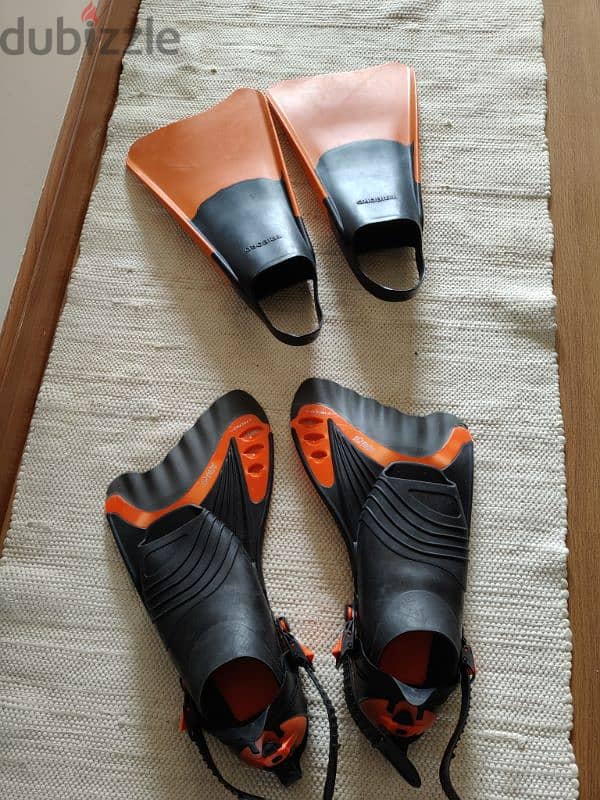 Swimming & Diving Fins. زعانف غوص و سباحه 0