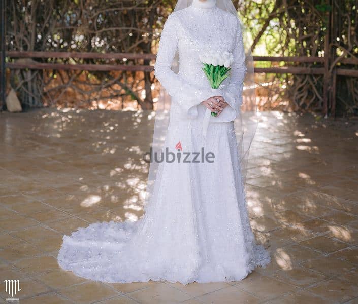 Custom made wedding dress 2