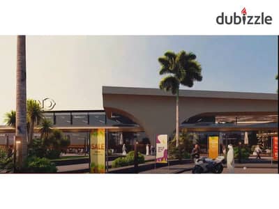 A commercial store for sale in installments, a prime location, Sheikh Zayed, directly on the Dahshour link