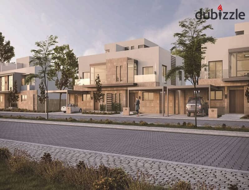 Prime 235 sqm twin house with remaining installments in Karma Gates Compound, in a prime location in Sheikh Zayed. 9