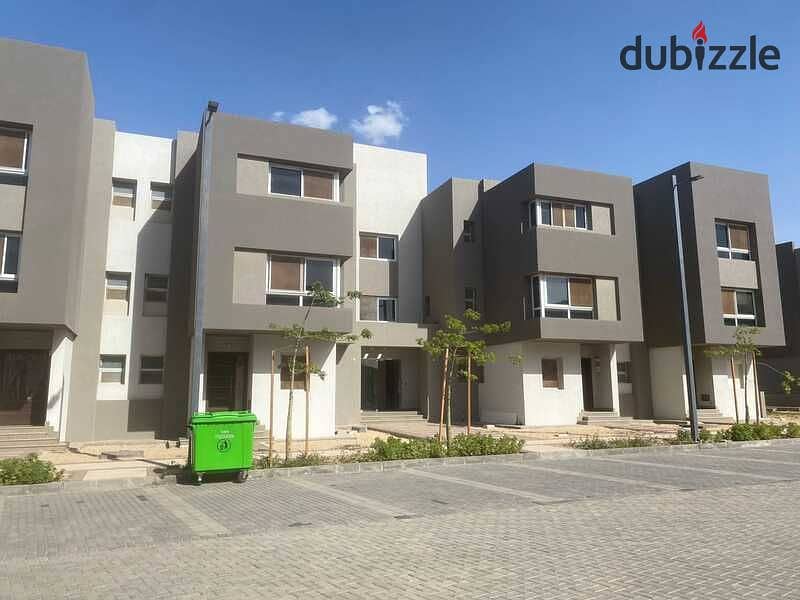 Twin house corner overlooking the hill, Etaba Compound, in the heart of Sheikh Zayed, immediate delivery, distinctive landscape viewTwin house corner 0