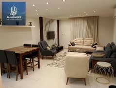 Apartment for rent furnished 123m fully private finishes in Rehab City Fifth Settlement 0