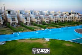 Chalet with the lowest down payment in the most prestigious compound in Ain Sokhna, Blue Blue, in installments over 9 years 0