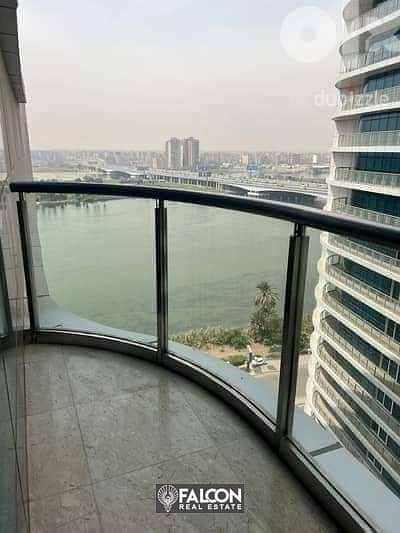 Hotel apartment ready to move  on the Nile Corniche directly in" Rave du nille" with installments