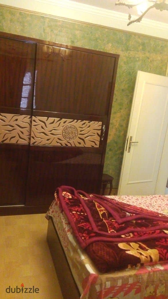 Furnished apartment for rent, 3 rooms, fully air-conditioned, in Nasr City, next to City Stars Mall 6