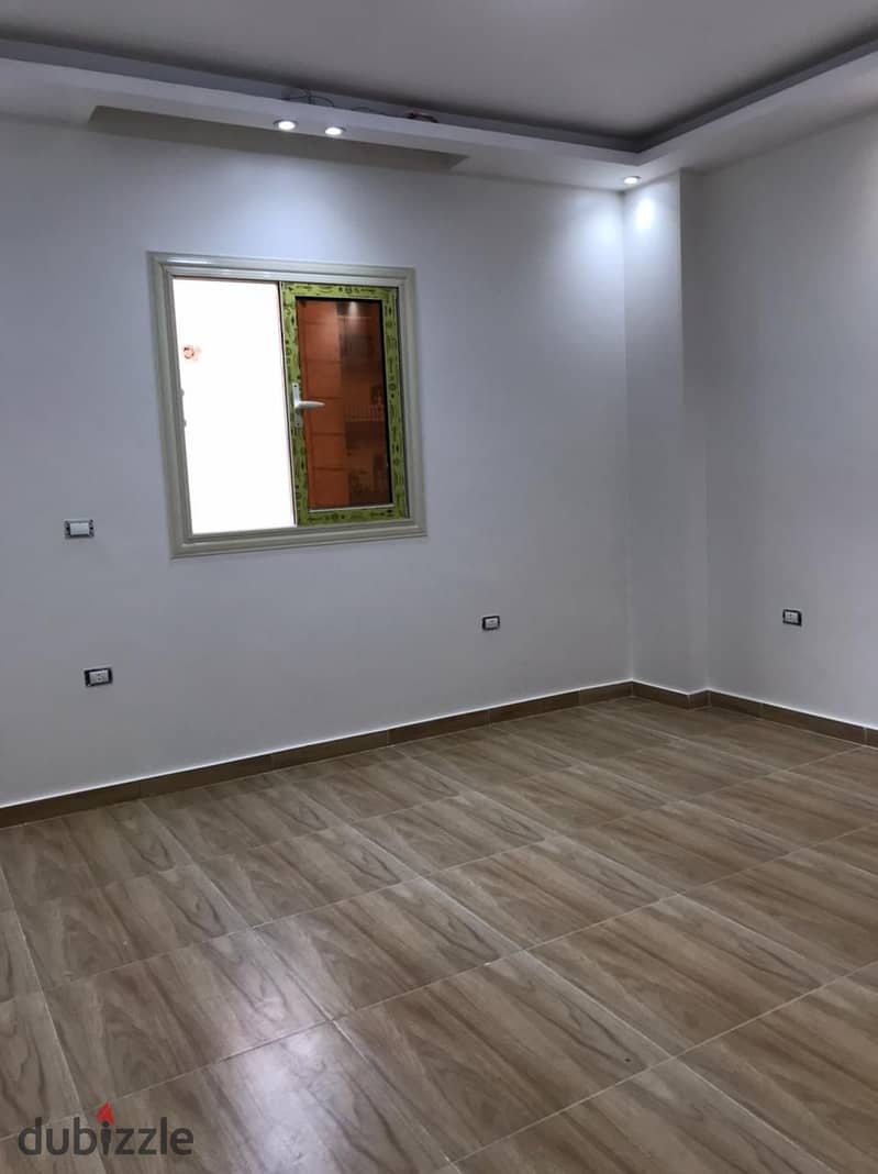 For sale, an apartment inside a villa in Al-Fardous City, Al-Wahat Road, 6th of October 4