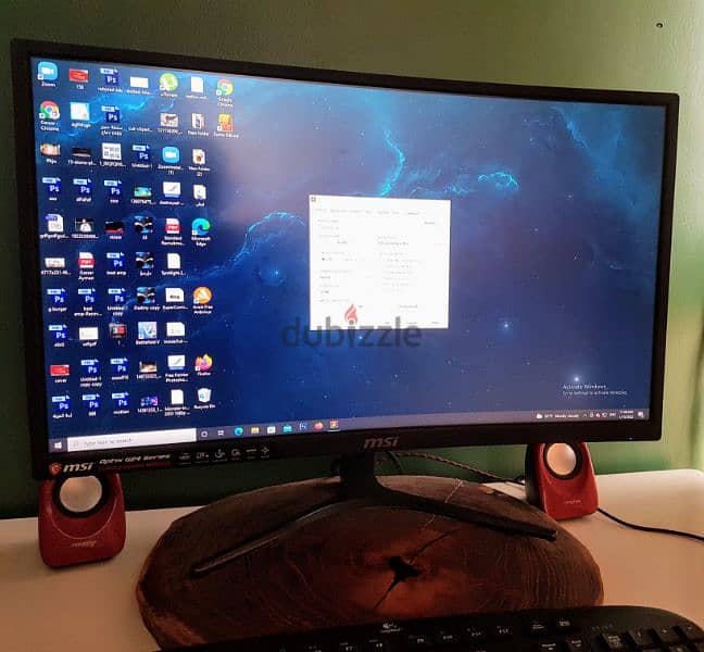 gaming monitor 24, 75hz 1