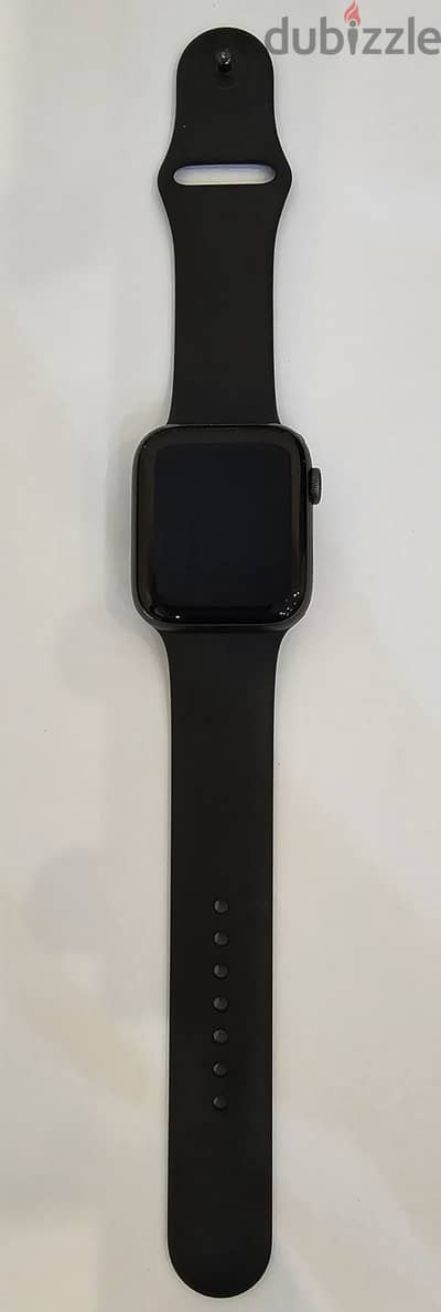 Apple Watch Series 6 (44m), battery 86%, black