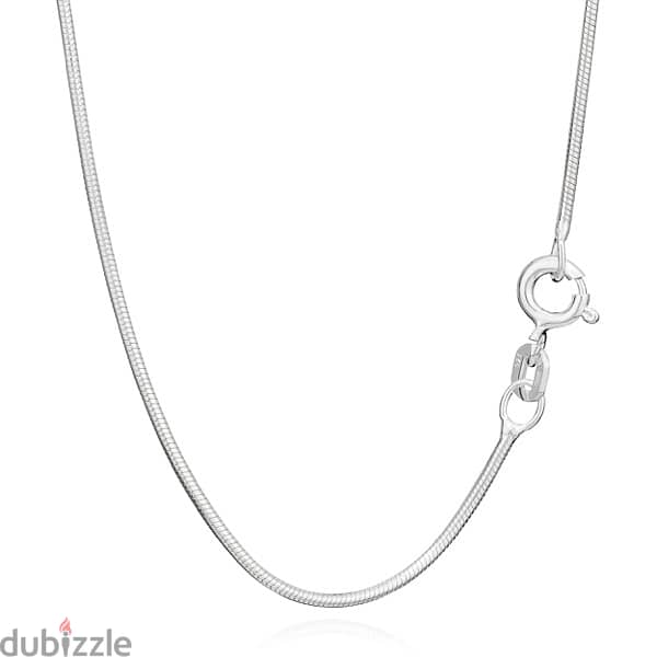 pure silver snake necklace 2