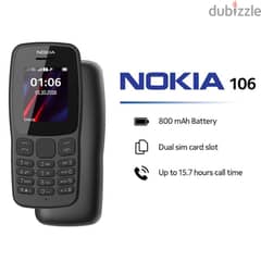 Nokia 106 Dual SIM 0