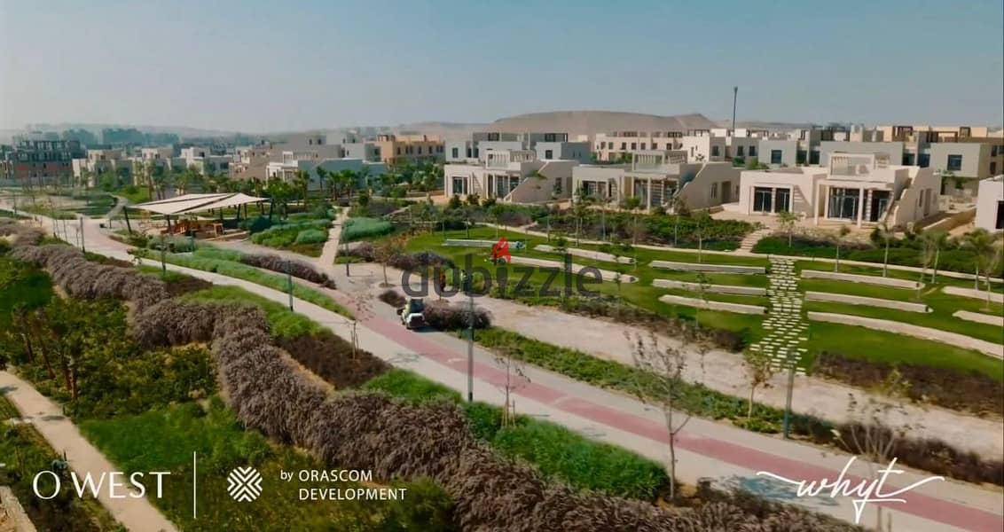 شقتك متشطبة بالكامل فى أو ويست دقائق من جامعة MSA و مول مصر O West Orascom 6