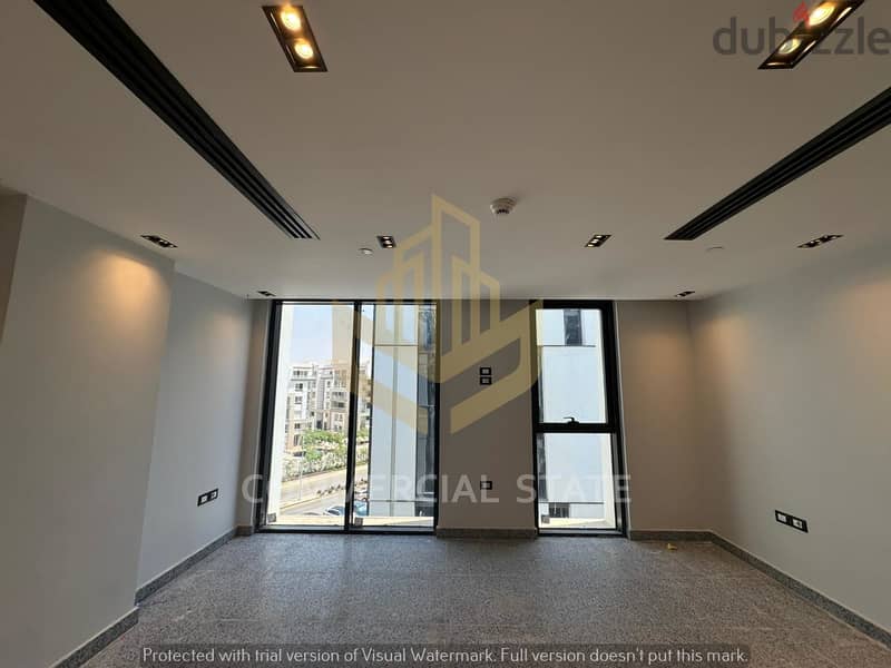 Finished Office at Hyde Park for Rent 65m-مكتب للايجار في هايد بارك 5