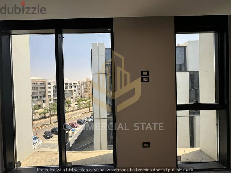 Finished Office at Hyde Park for Rent 65m-مكتب للايجار في هايد بارك 6