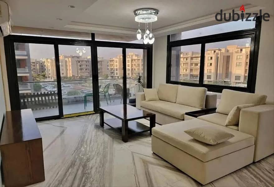 3bed room  fully finished apartment immediately delivery in fifth settlement 26