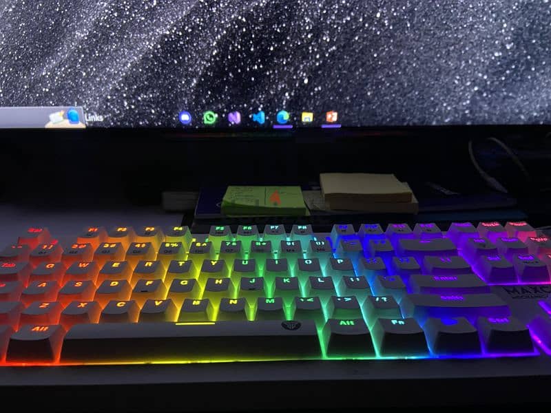 Blue Switch Mechanical Keyboard FanTech MK852 Space Edition 1