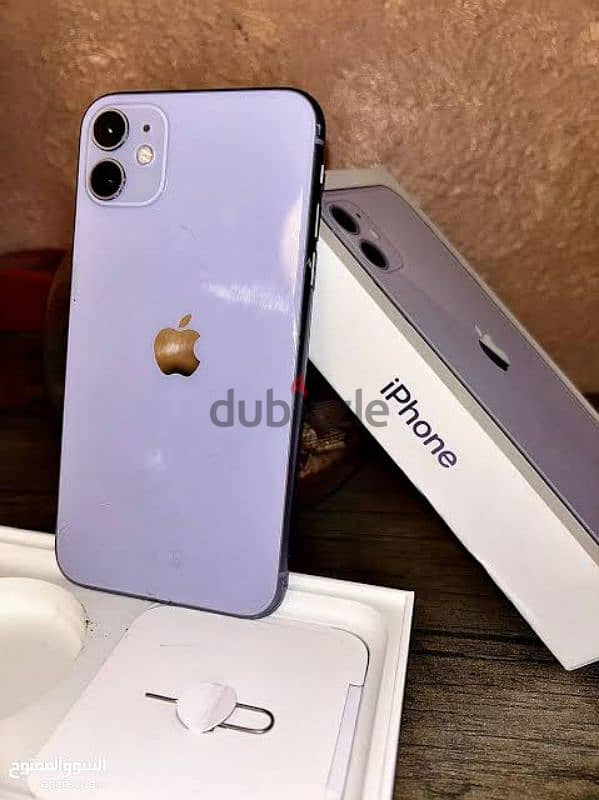 iPhone 11 بكل مشتملاته 2