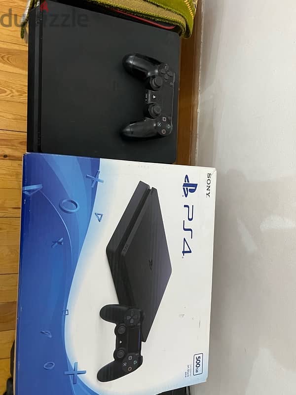 Play Station 4 slim 500 gega 1