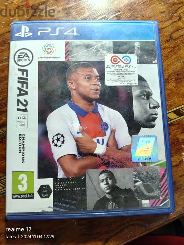 FIFA 21 cd ps4 0