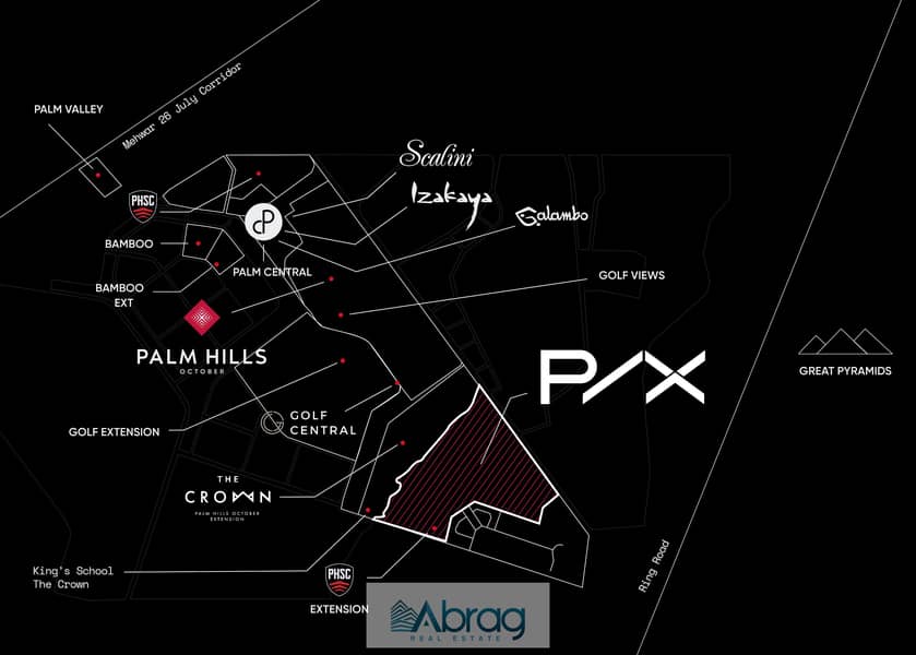 تاون هاوس للبيع فى بالم هيلز Palm Hills PX بمقدم 5% بتسهيلات 7.5 سنوات 8