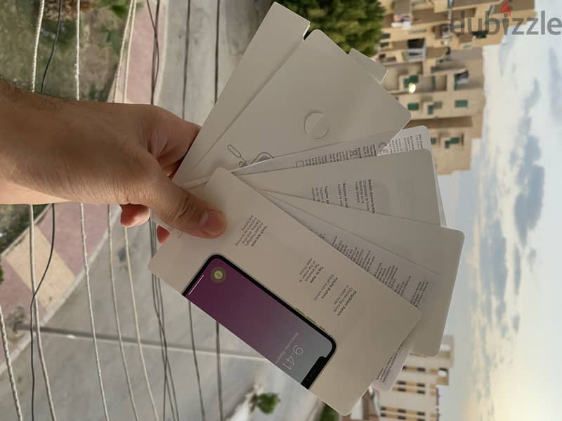 iphone xr for sale 128g . 78B , with box ايفون اكس ار واتر بروف للبيع 6