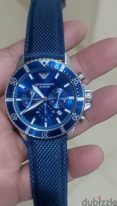 emporeo armani blue original watch 0