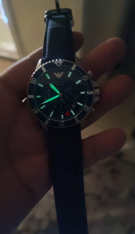 emporeo armani blue original watch 4