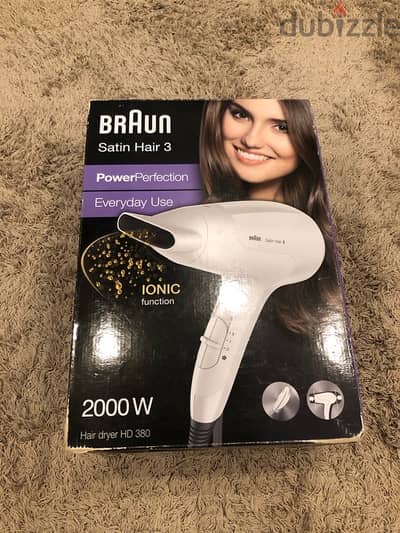 Braun stain hair 3 ionic 2000W