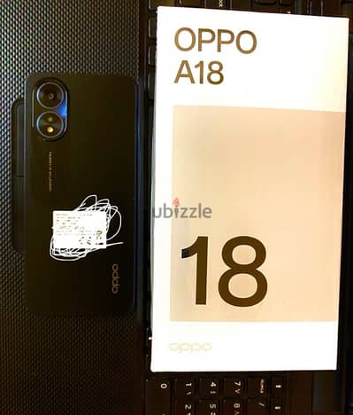 Oppo A18 128 Giga  Black