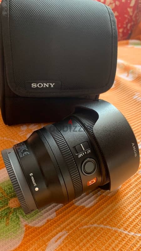 sony lens 24mm f 1.4 used like new GM 1