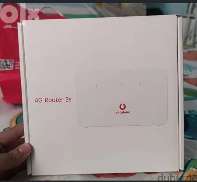 home wirless Router Vodafone 4G 3s راوتر فودافون هوم وايرلس  فور جى 1