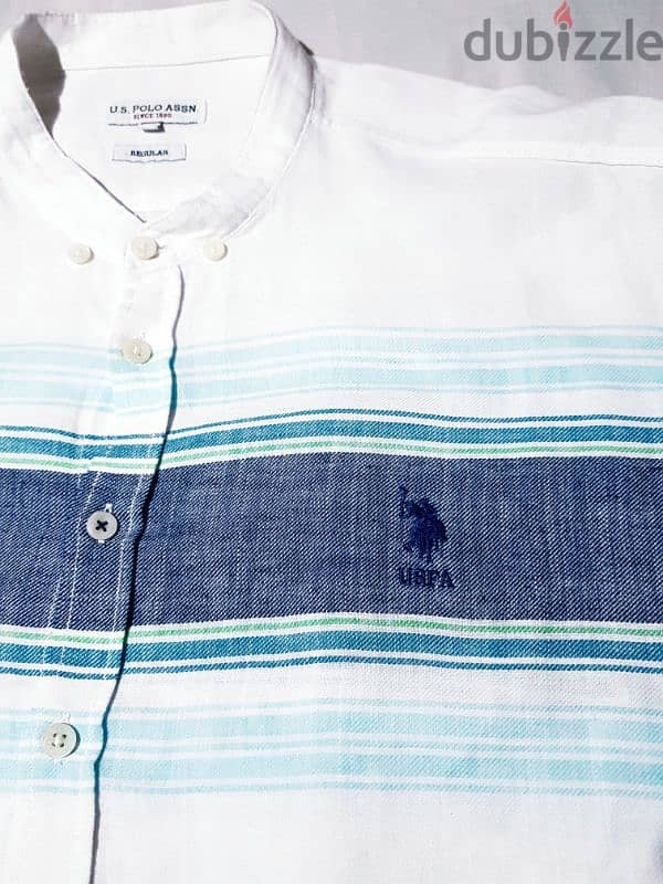 قميص u. s. polo كتان 3XL 1