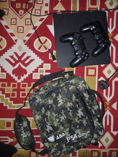 ps4 1 tera + box + hand bag