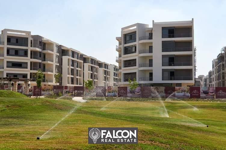 2 bedroom apartment for sale with private garden in TAJCITY compound 6