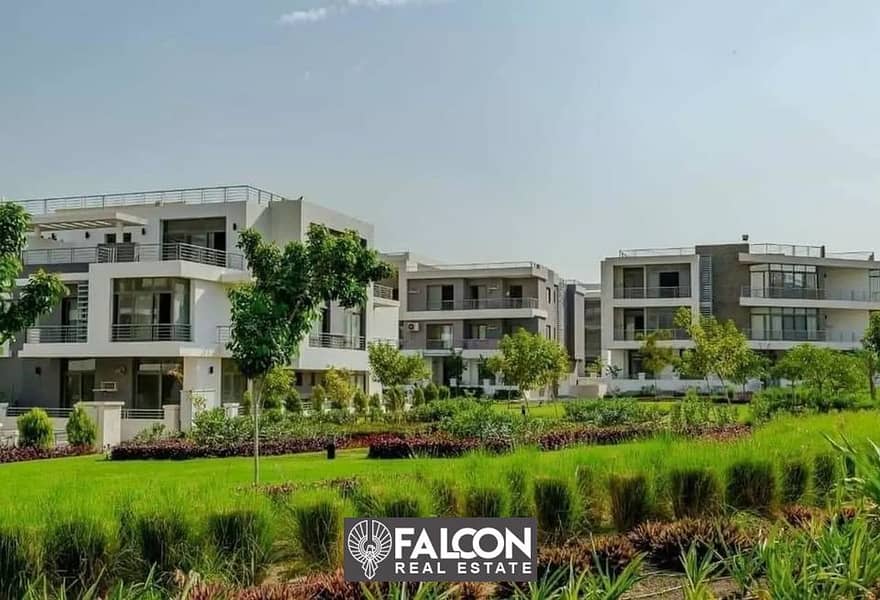 2 bedroom apartment for sale with private garden in TAJCITY compound 8