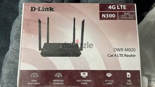 راوتر D-Link DWR-M920 4G N300 LTE 0