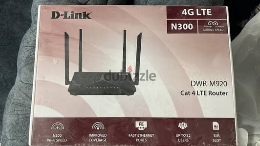 راوتر D-Link DWR-M920 4G N300 LTE