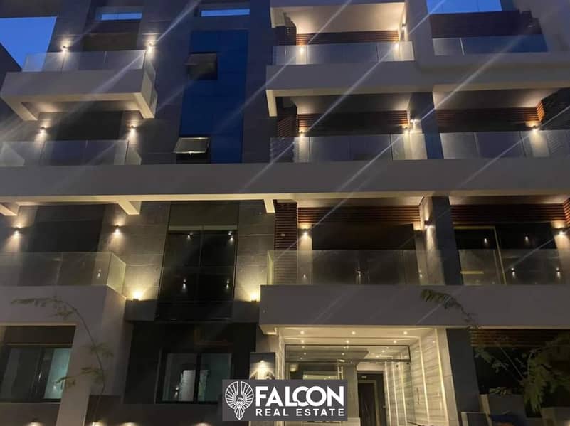 A fully finished 3-bedroom apartment in Shorouk City, next to Carrefour Sur Bsour, with El Patio Casa in the El Patio Sola Compound. 1