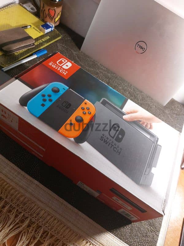 Nintendo switch with purchased games 4