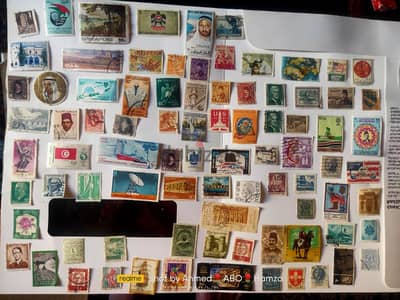 طوابع بريدية نادره Rare postage stamps