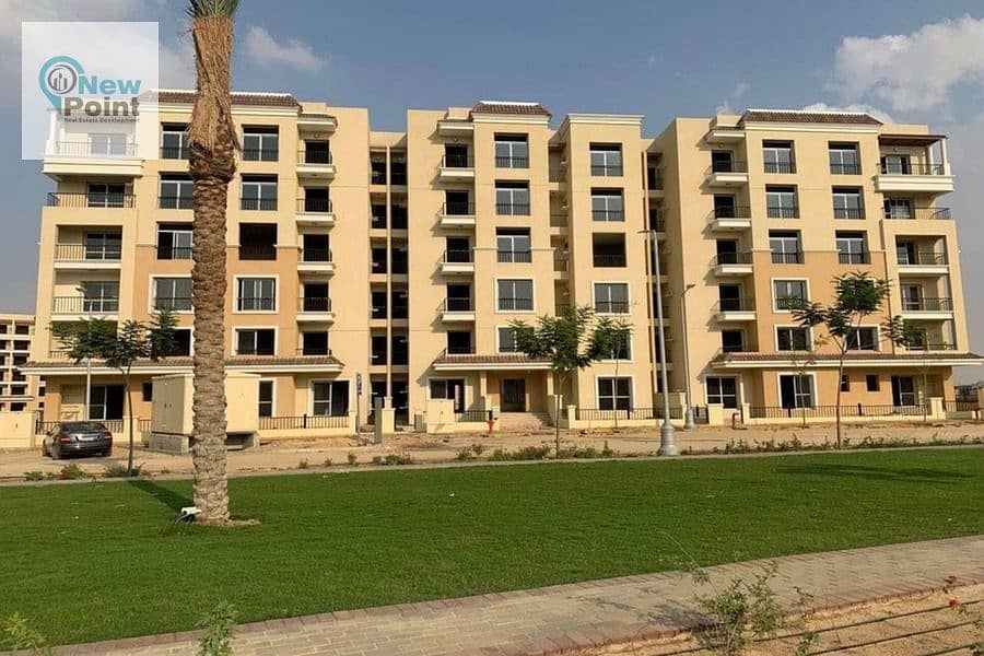 شقة 3 غرف للبيع بالقرب من مدينتي بالتقسيط 8 سنوات من سراي Sarai Compound 0