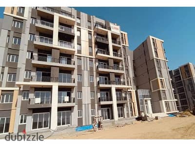 Resale apartment for sale, ready to move, in Haptown (Park View - first phase), Hassan Allam, Mostaqbal City, on the Suez Road, close to Al Amal Axis