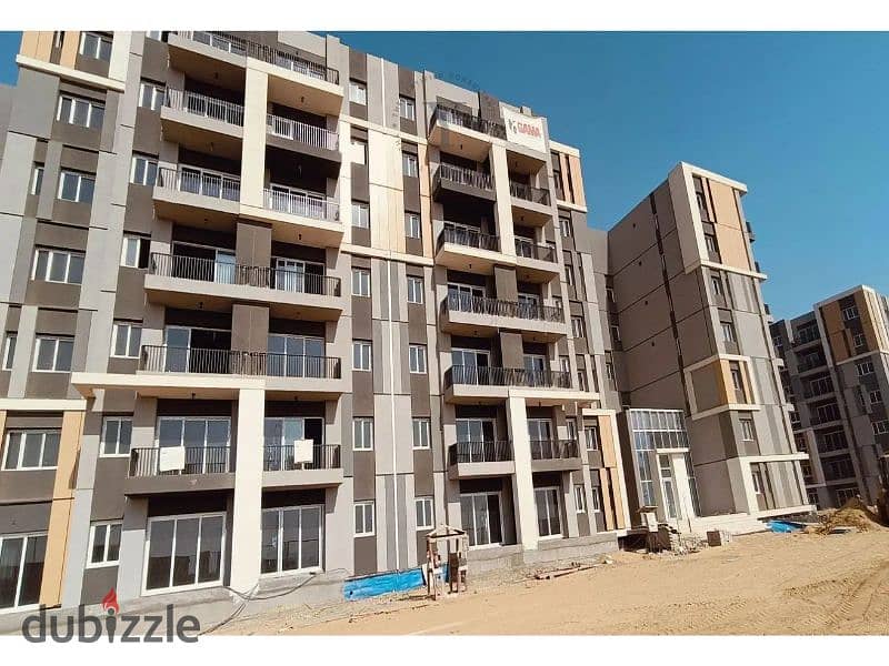 Resale apartment for sale, ready to move, in Haptown (Park View - first phase), Hassan Allam, Mostaqbal City, on the Suez Road, close to Al Amal Axis 0