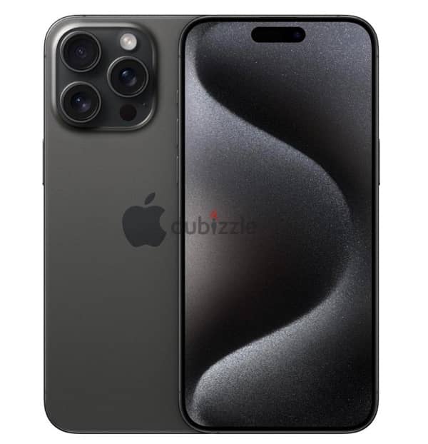 Iphone 15 promax 1 TB,black متبرشم 1