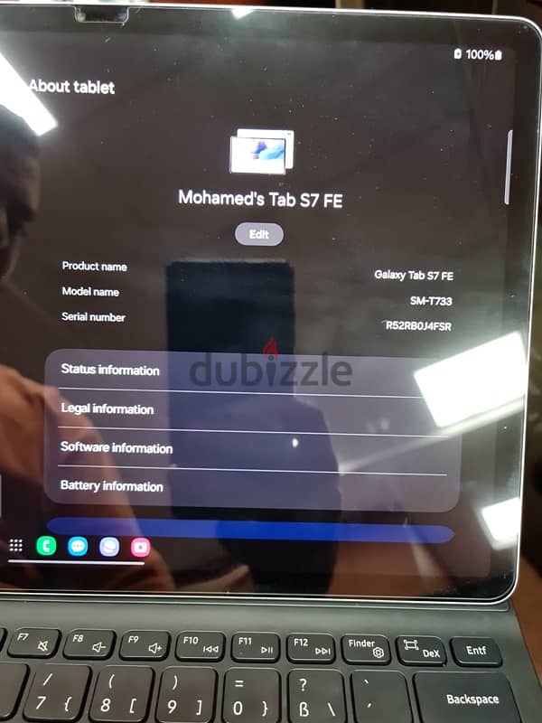 Samsung Galaxy Tab S7 FE 1