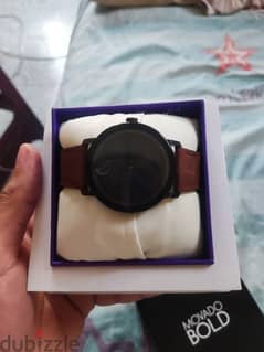 movado bold brown  watch 0